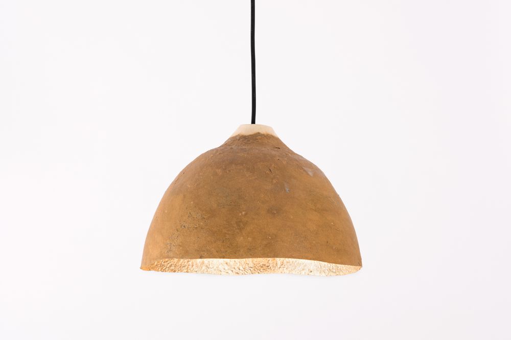 Hanging lights - PULP PAPER LAMPSHADES - MAHATSARA