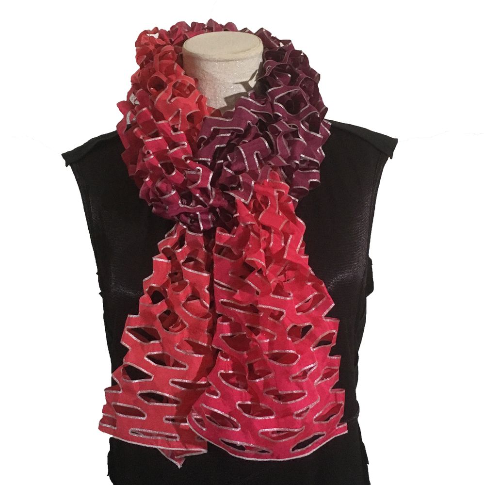 Rideaux et voilages - "ORIGAMI", Foulard en Soie, Rideau en Coton Bio - KEIKO KUROISHI