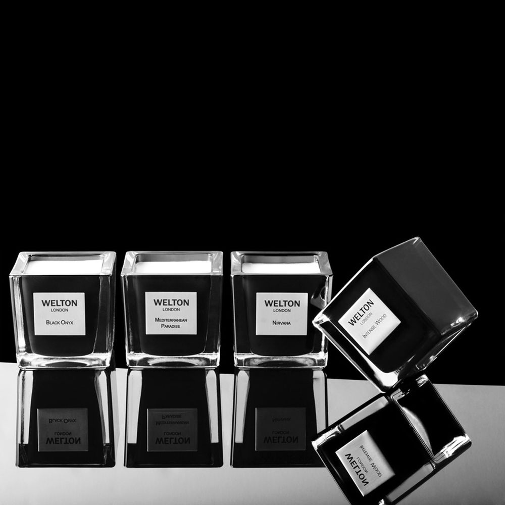 Gifts - Onyx Collection – Scented Candle “Mediterranean Paradise” - WELTON LONDON