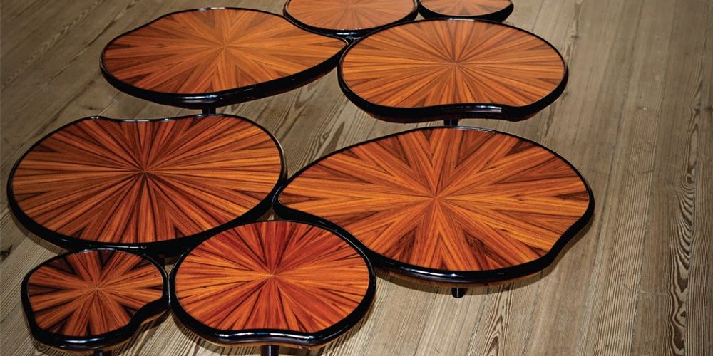 Dining Tables - Waterlily Center Table - MALABAR