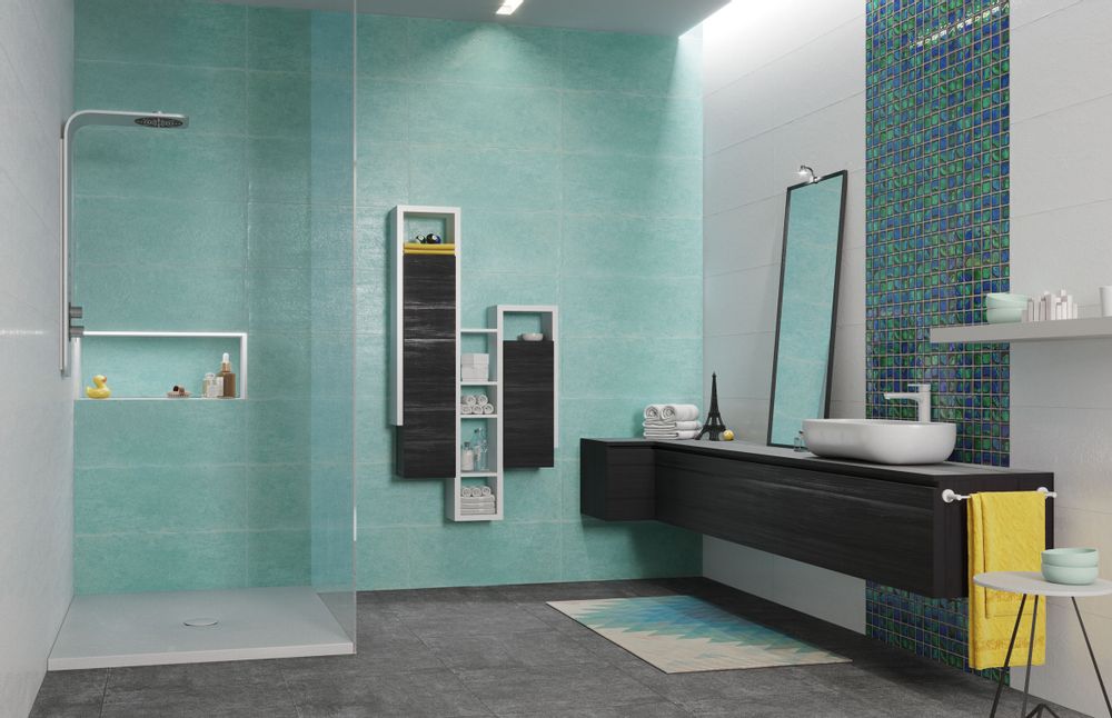 Faience tiles - Living Rock Faience tiles - FINCIBEC