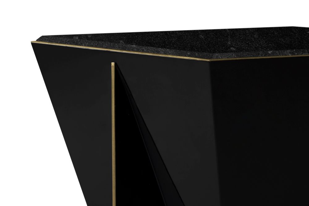 Dining Tables - PRISMA SIDE TABLE - LUXXU