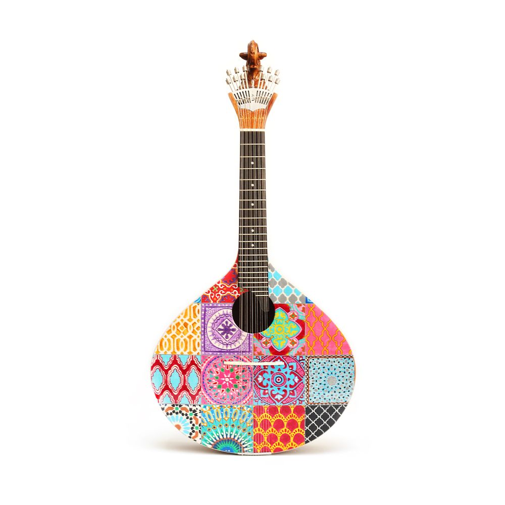 Decorative objects - Azulejo III Guitar - MALABAR