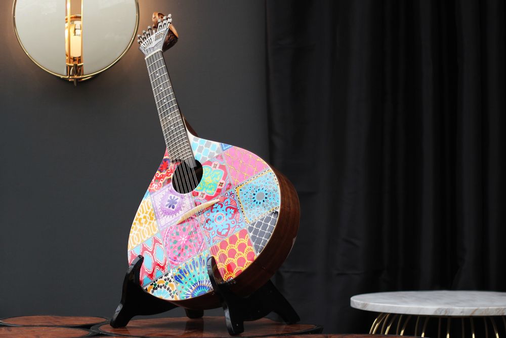 Decorative objects - Azulejo III Guitar - MALABAR