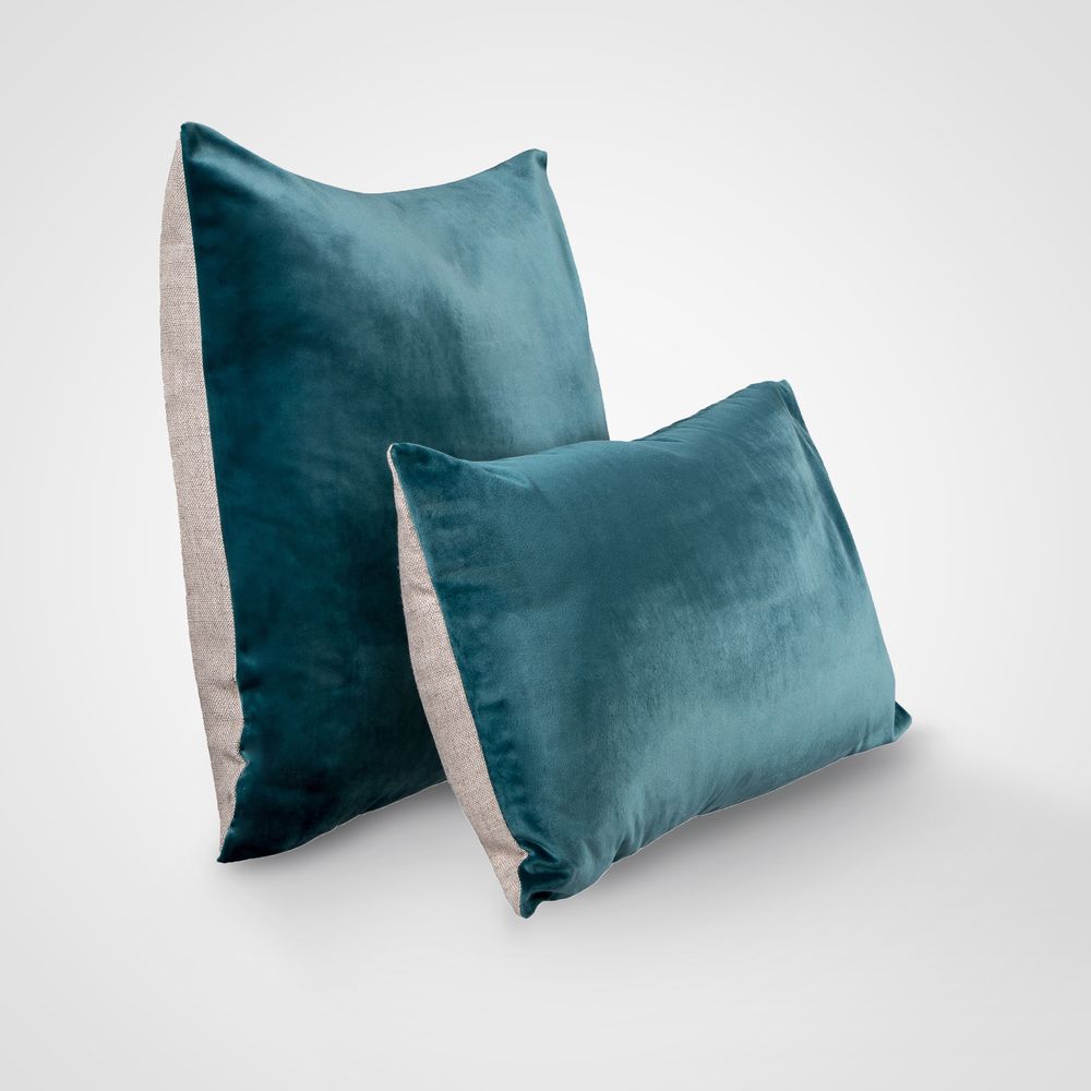 Fabric cushions - Velvet softness cushion cover - BLANC CERISE