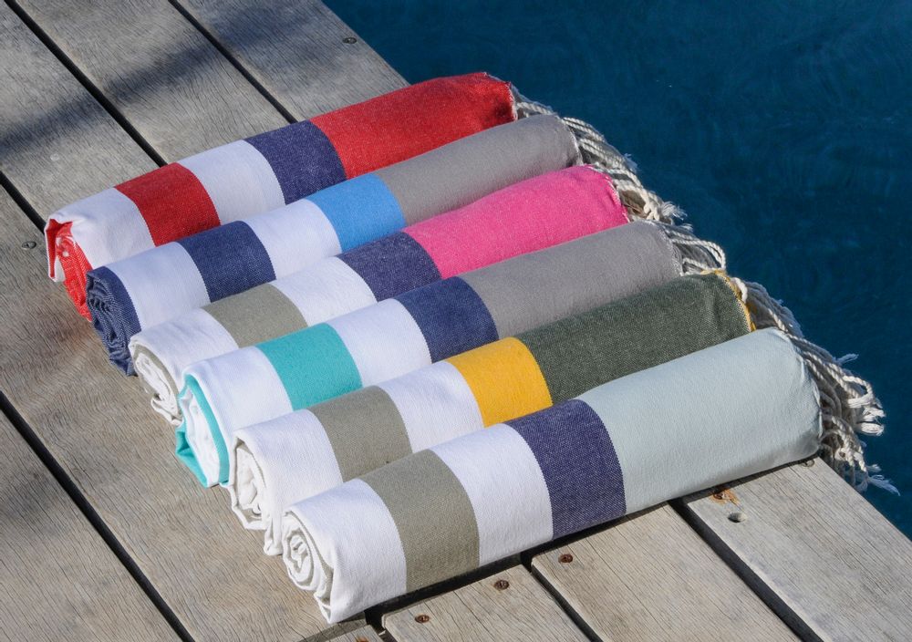 Autres linges de bain - Écharpe Fouta Arcachon - FEBRONIE