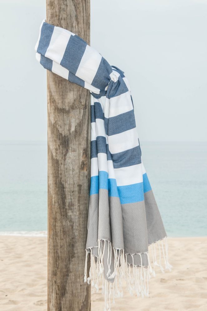 Autres linges de bain - Écharpe Fouta Arcachon - FEBRONIE