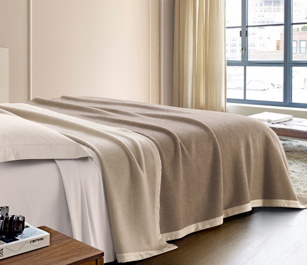 Throw blankets - BLANKET 100% KASHMIR - LOMBARDA TRAPUNTE S.R.L.