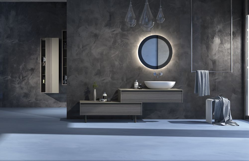 Indoor floor coverings - Spaziocontinuo floor/wall covering - LITOKOL