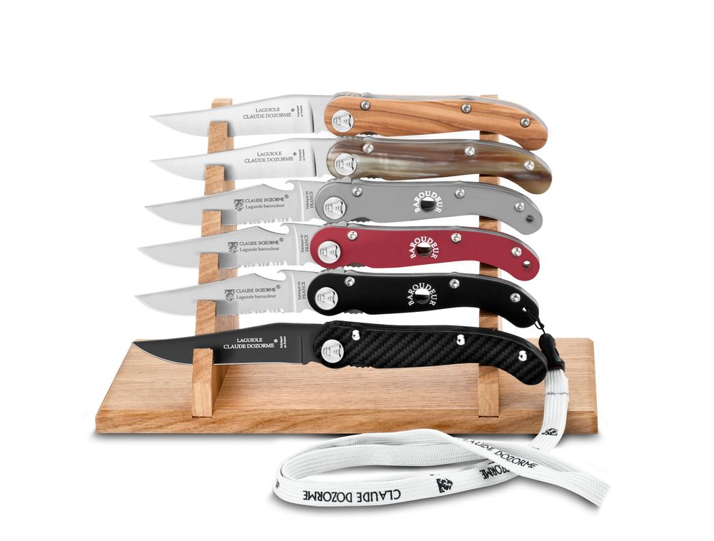 Barbecues - Couteau de poche Baroudeur Laguiole - Claude Dozorme - LAGUIOLE CLAUDE DOZORME