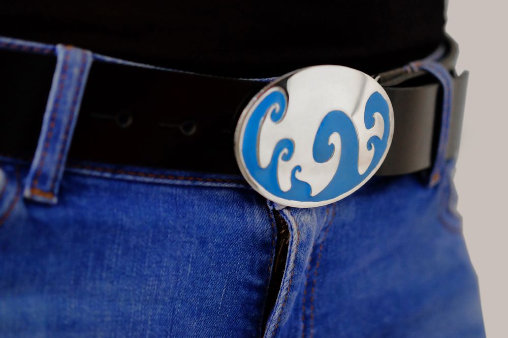 Leather goods - OCEANIA Tori Belt - KAI DESIGN STUDIO