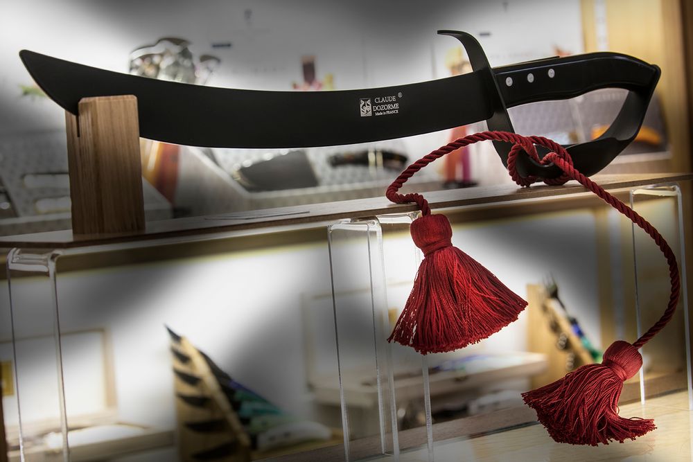 Cadeaux - Sabre à champagne design. - CLAUDE DOZORME