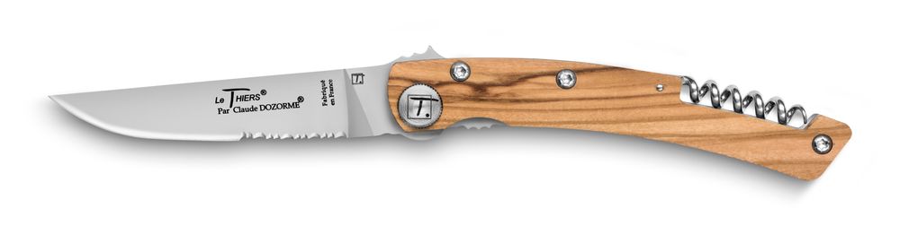 Gifts - Le Thiers® Corkscrew pocket knife - Claude Dozorme - LAGUIOLE CLAUDE DOZORME