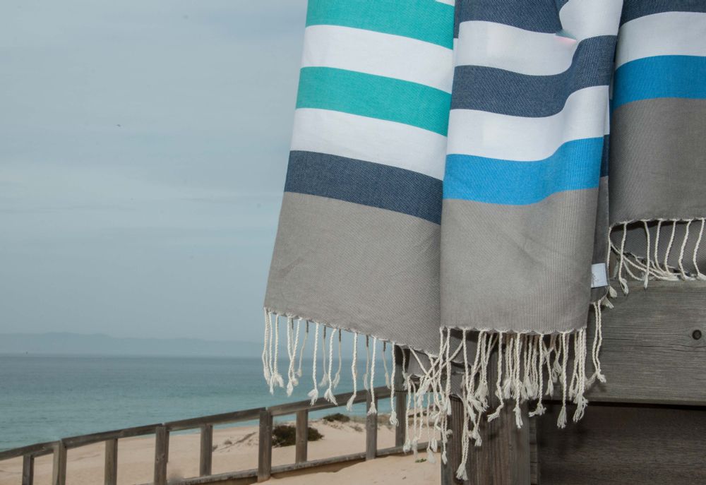 Autres linges de bain - Écharpe Fouta Arcachon - FEBRONIE