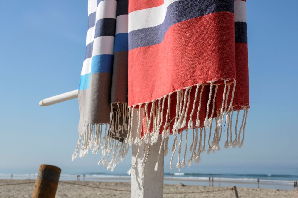Autres linges de bain - Écharpe Fouta Arcachon - FEBRONIE