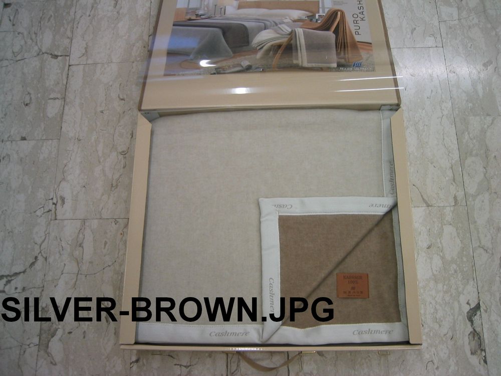 Throw blankets - BLANKET 100% KASHMIR - LOMBARDA TRAPUNTE S.R.L.