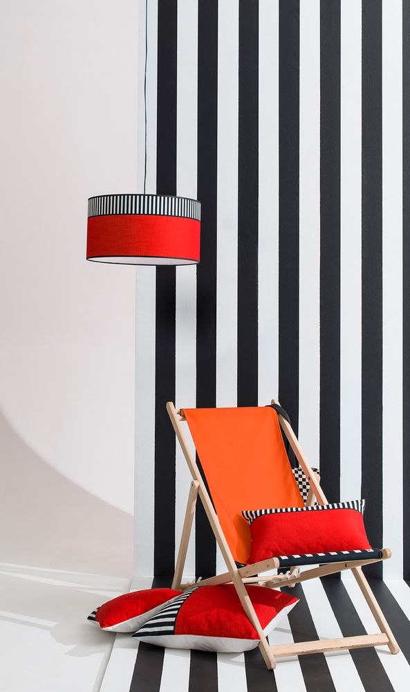 Coussins textile - COUSSINS- Collection LAMPIONS - MARIE EN MAI