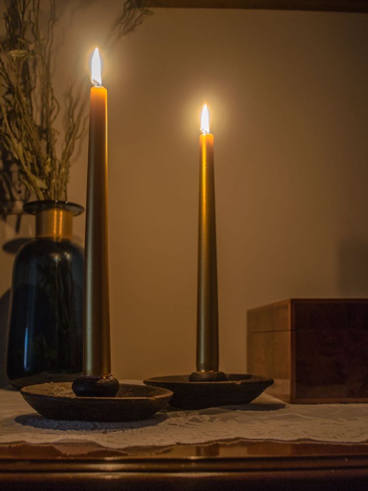 Pottery - Natural Clay Pot - Candle Holder - MAKRA HANDMADE STORE