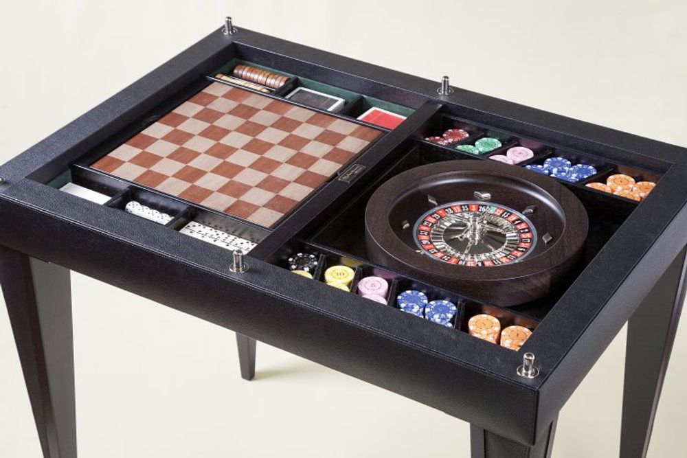 Tables de jeux - TABLE ROULETTE MULTIJEUX - ROMAGNOLI RENZO
