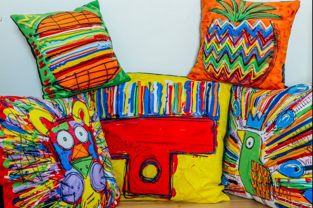 Coussins textile - Coussin LE ROI TOTO by David FERREIRA - ARTPILO