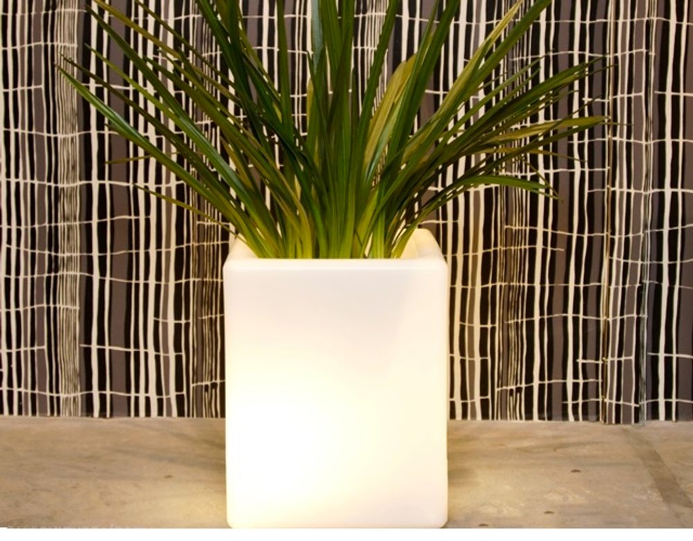 Lampadaires extérieurs - pot carré - BLOOM