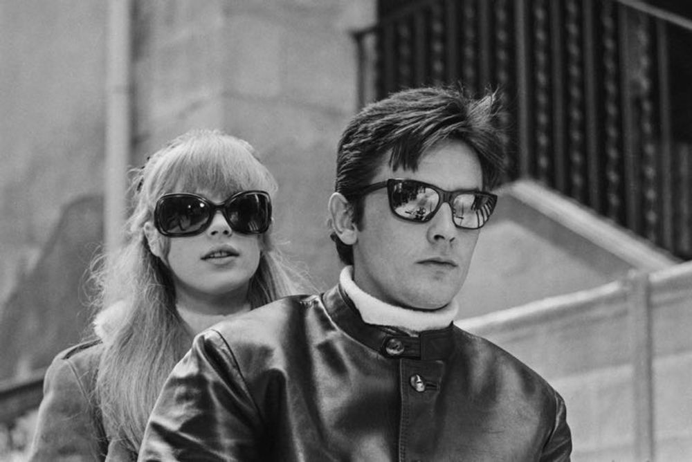 Photos d'art - Alain Delon et Marianne Faithfull - GALERIE PRINTS