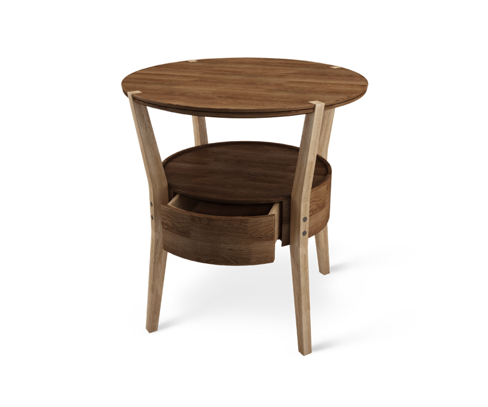 Dining Tables - Cromwell Side Table - WOOD TAILORS CLUB
