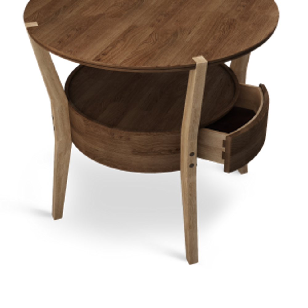 Dining Tables - Cromwell Side Table - WOOD TAILORS CLUB