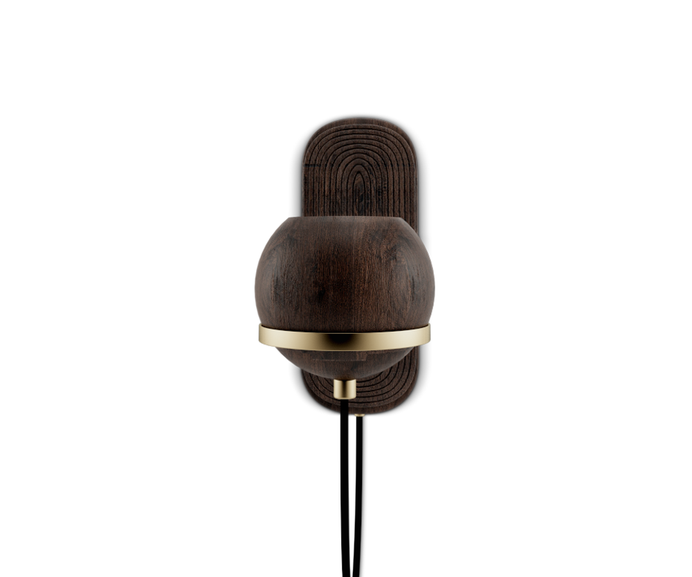 Wall lamps - Fleming Wall Lamp - WOOD TAILORS CLUB