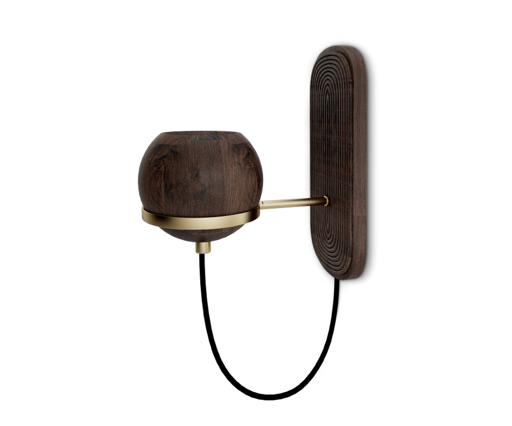 Wall lamps - Fleming Wall Lamp - WOOD TAILORS CLUB