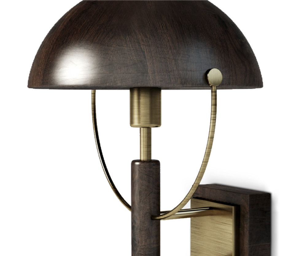 Appliques - Lampe murale Faraday - WOOD TAILORS CLUB