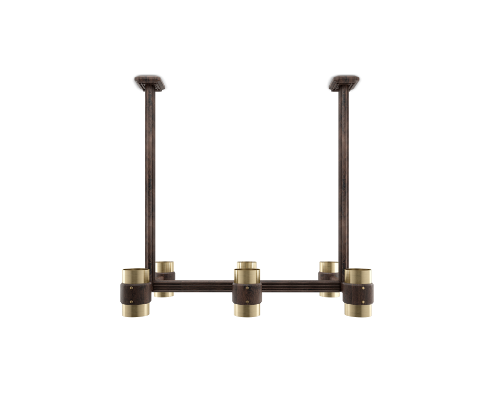 Ceiling lights - Whittle Suspension Lamp - WOOD TAILORS CLUB