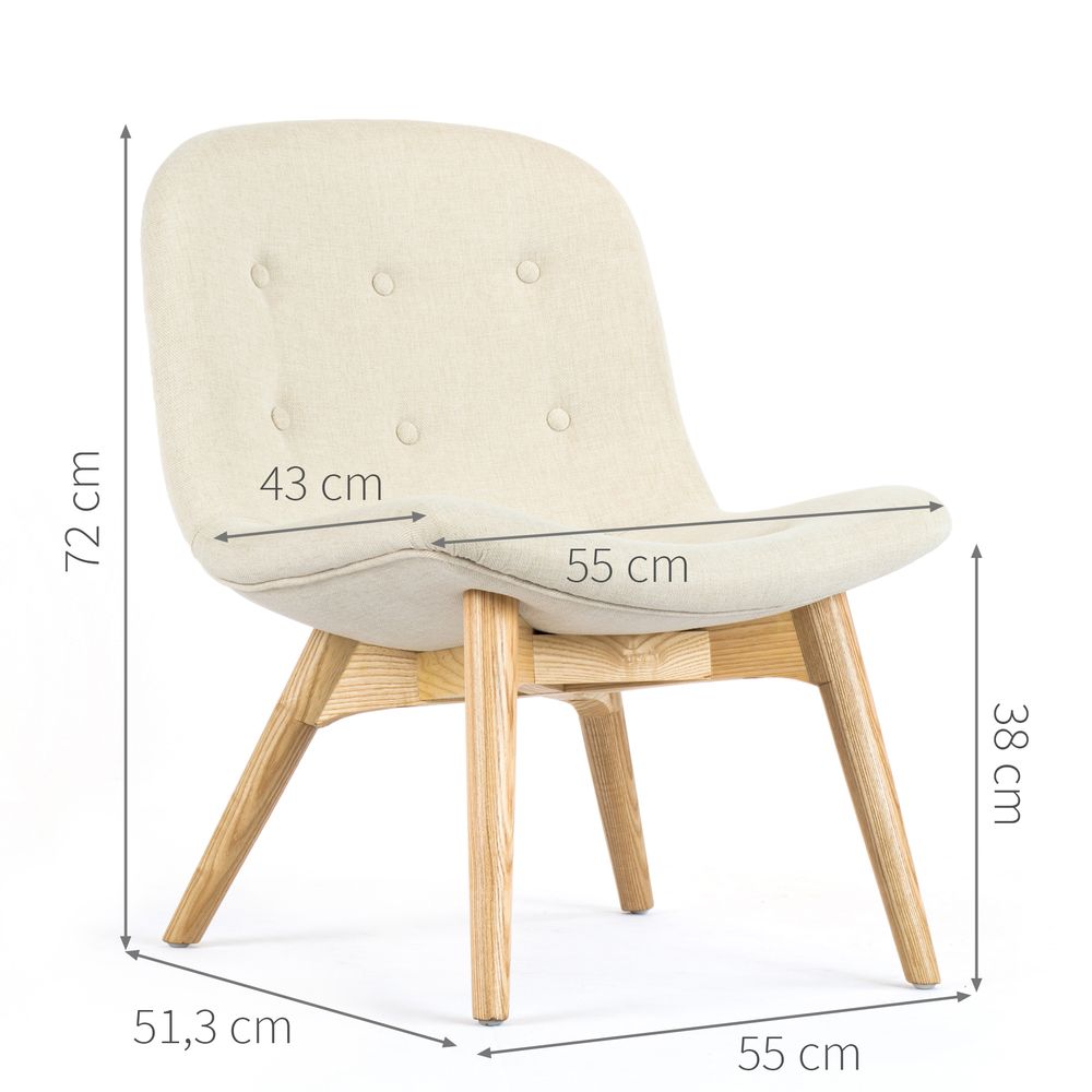 Assises pour bureau -  Fauteuil Nest (chauffeuse) - MEELOA