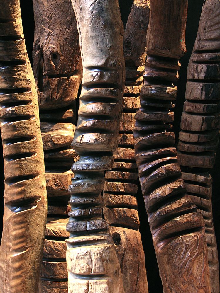 Sculptures, statuettes et miniatures - Margelle de puit Touareg, Niger - KANEM