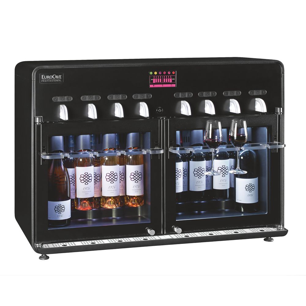 Objets design - DISTRIBUTEUR DE VIN PROFESSIONNEL - VIN AU VERRE 8.0 - EUROCAVE