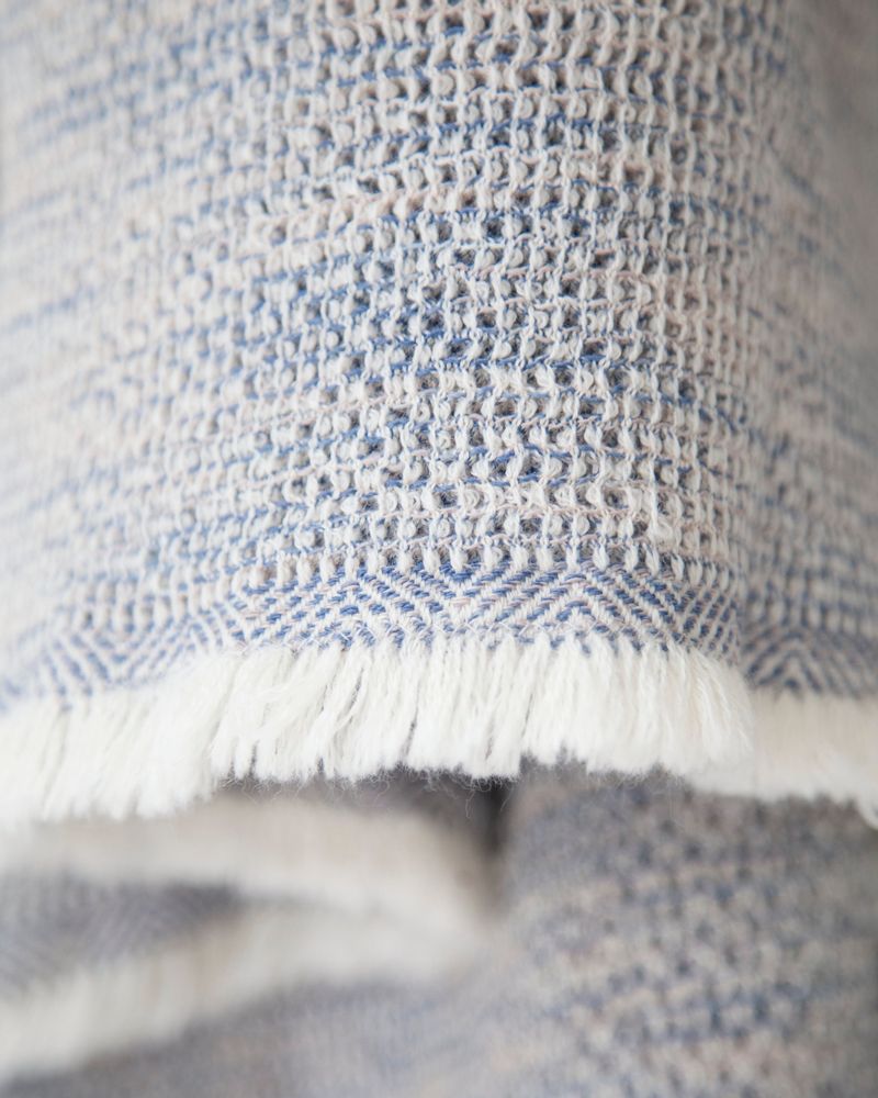 Throw blankets - Waffle Throw - KHADI AND CO.