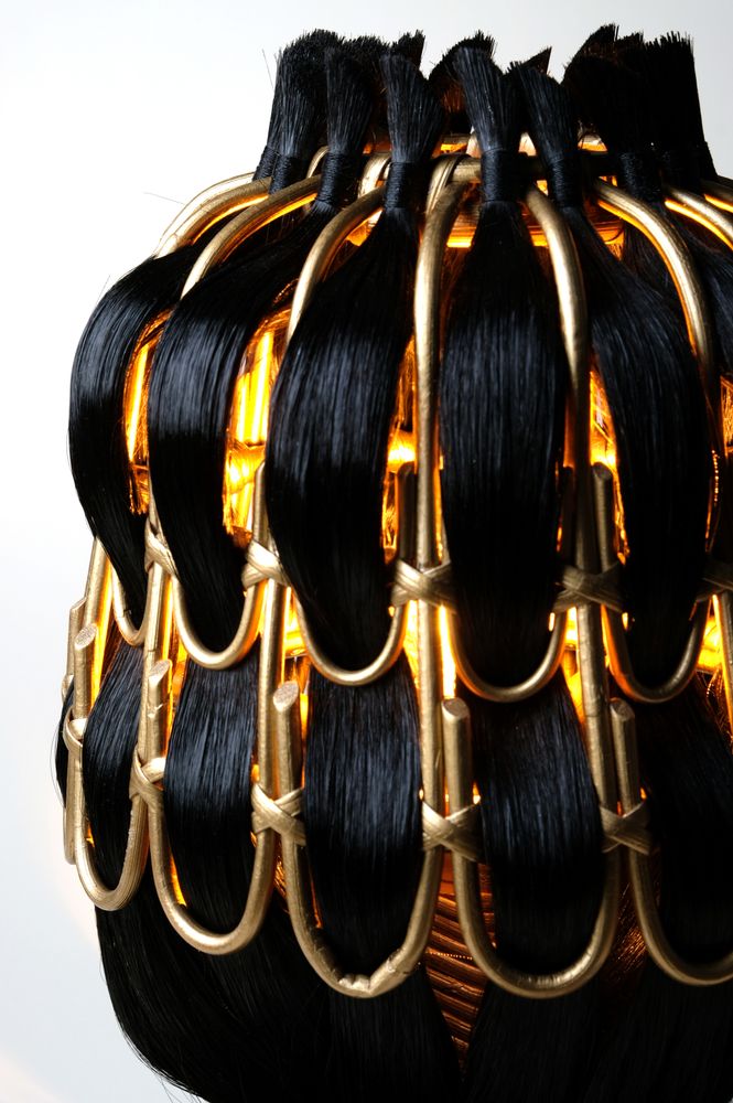 Lampes à poser - Lampe AÏFÉ - MICKI CHOMICKI HAIR BRUT