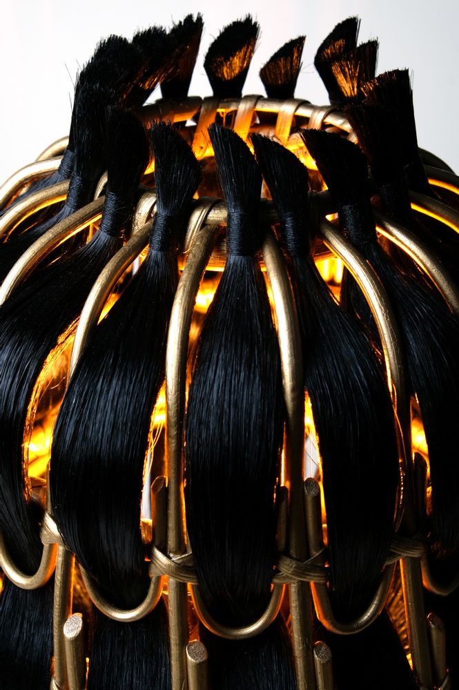 Lampes à poser - Lampe AÏFÉ - MICKI CHOMICKI HAIR BRUT