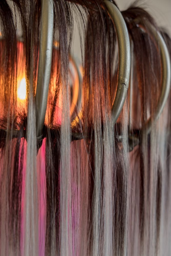 Outdoor hanging lights - MTM Suspension - MICKI CHOMICKI HAIR BRUT