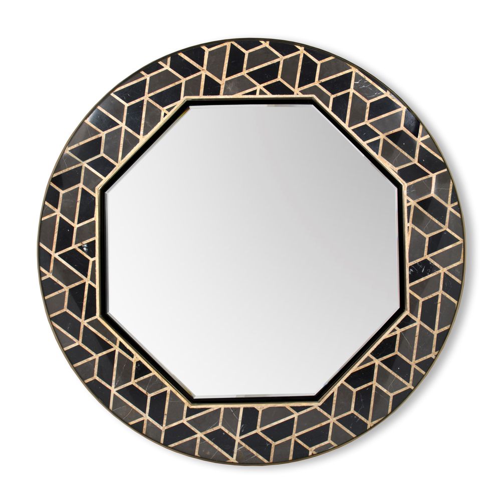 Spa - Tortoise Mirror - MAISON VALENTINA