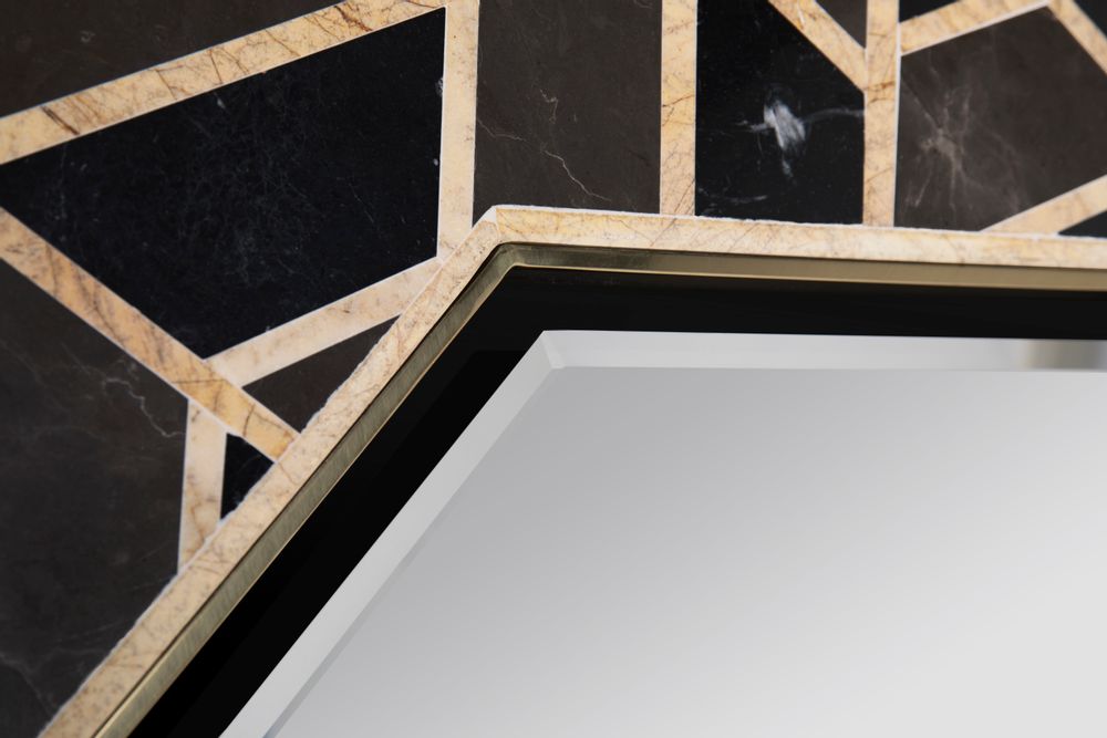 Spa - Tortoise Mirror - MAISON VALENTINA