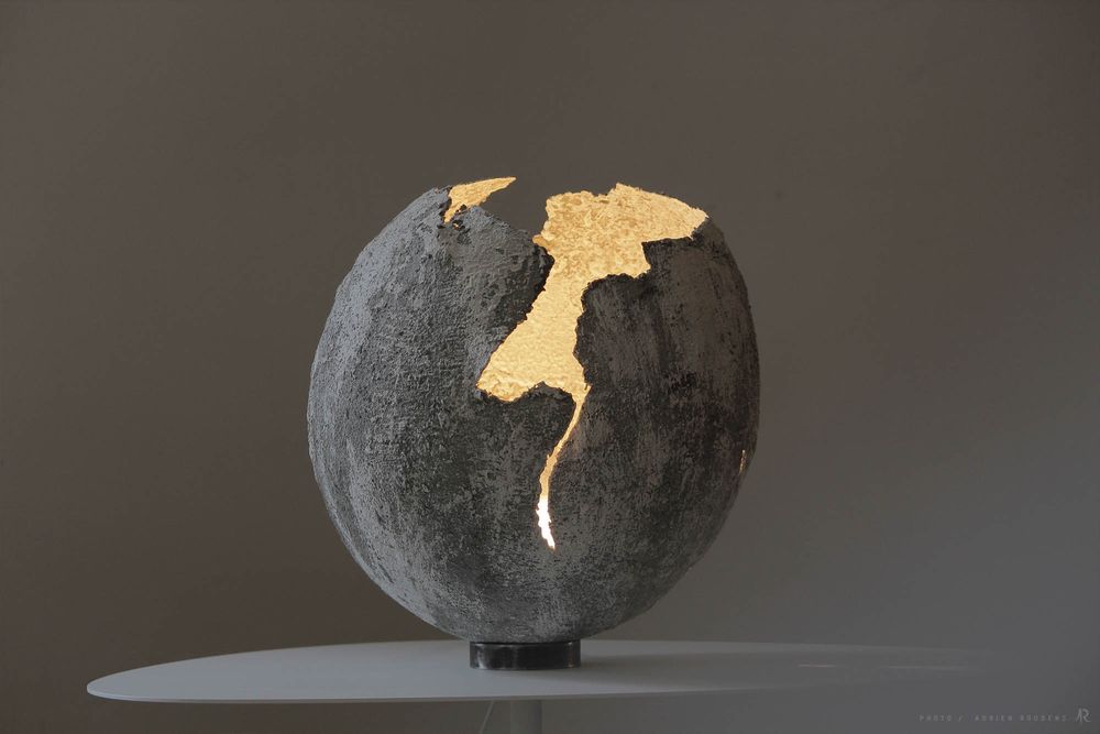 Objets de décoration - Volcan luminaire - NATALIE SANZACHE