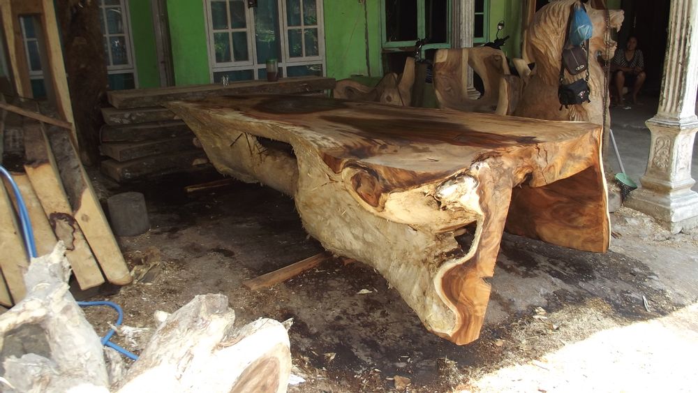 Dining Tables - Massif wood table top - WILD-HERITAGE.COM