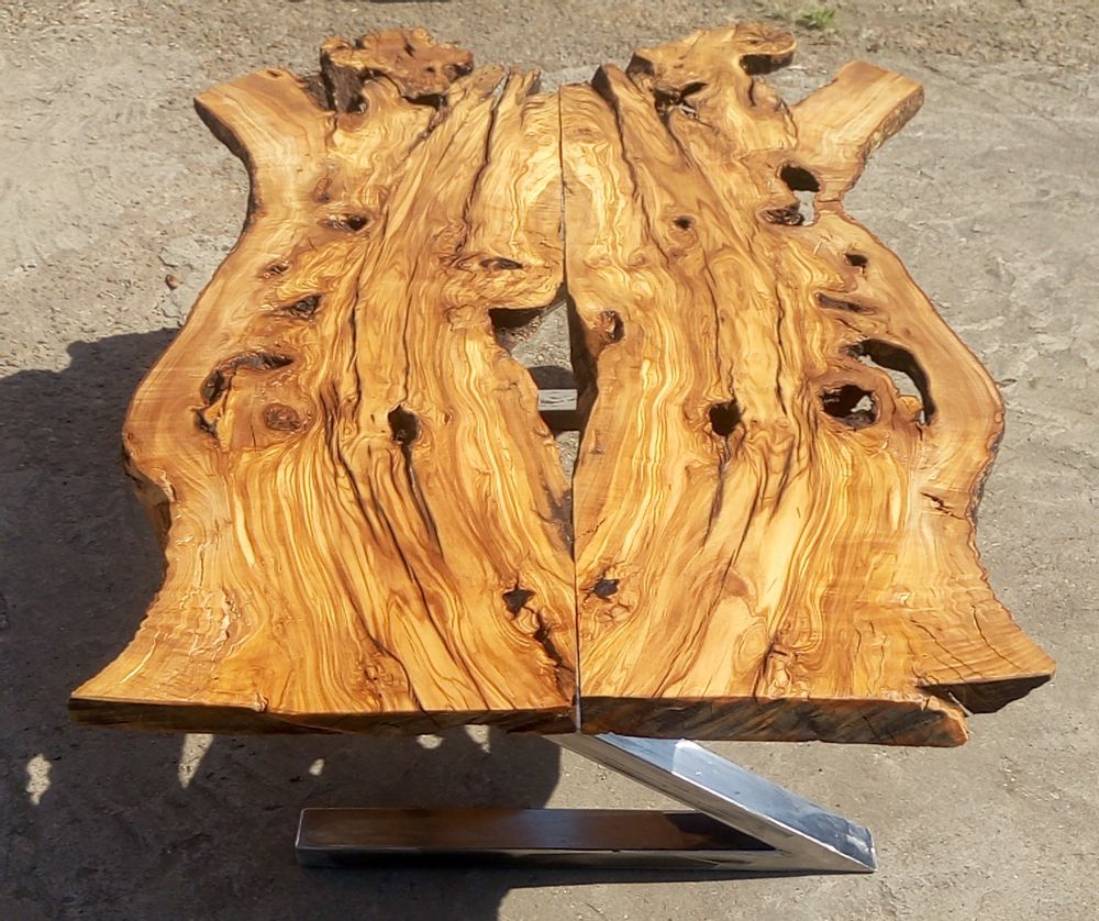 Tables pour hôtels - Table basse en bois et racine. - WILD-HERITAGE.COM
