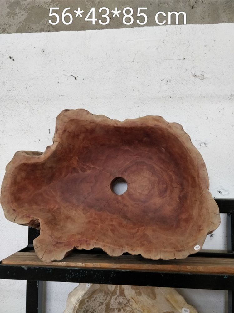 Sinks - Wood and root basins - WILD-HERITAGE.COM