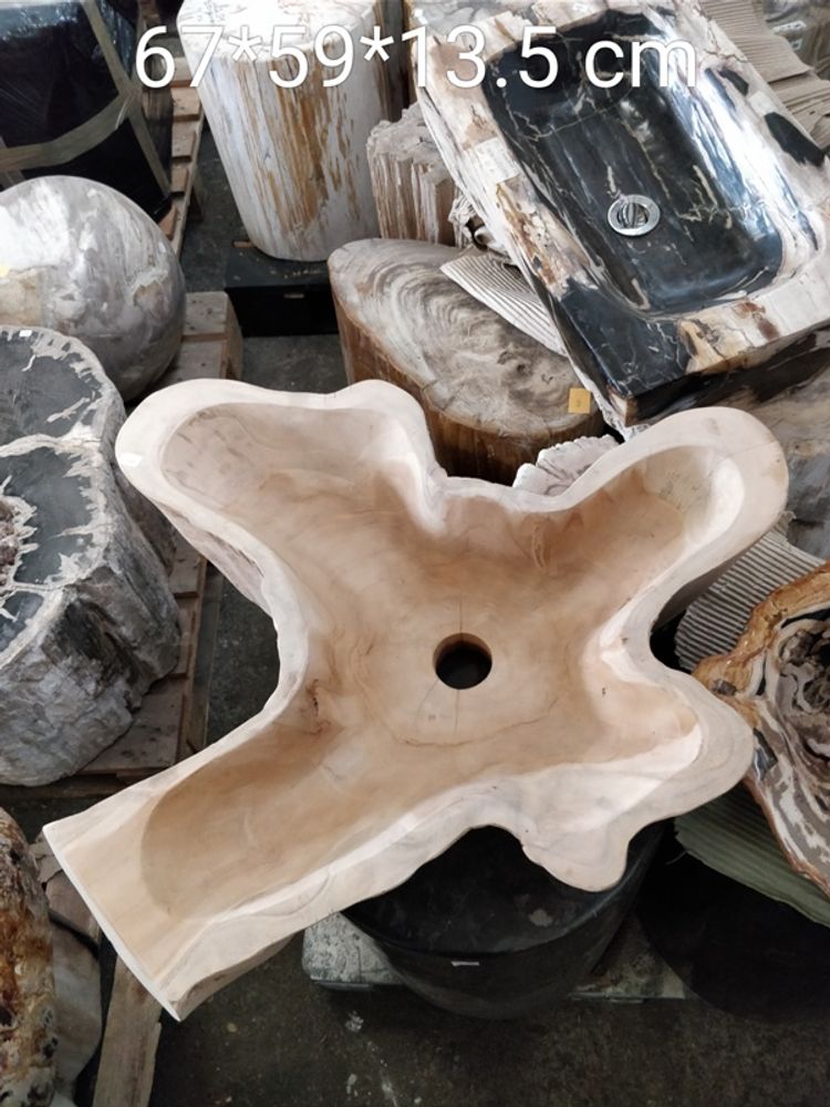 Sinks - Wood and root basins - WILD-HERITAGE.COM
