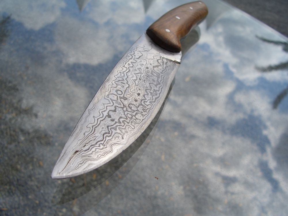 Knives - Damask blade knife - WILD-HERITAGE.COM