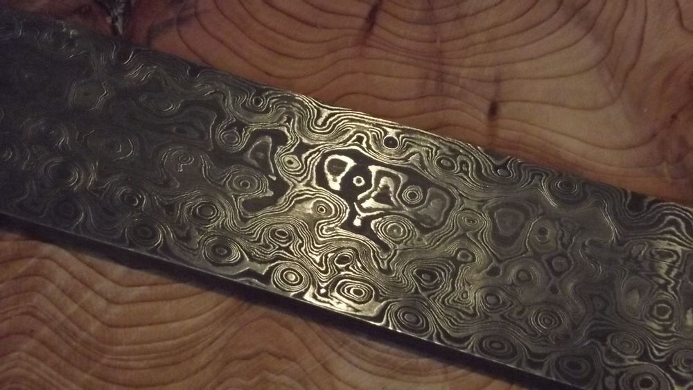 Knives - Damask blade knife - WILD-HERITAGE.COM