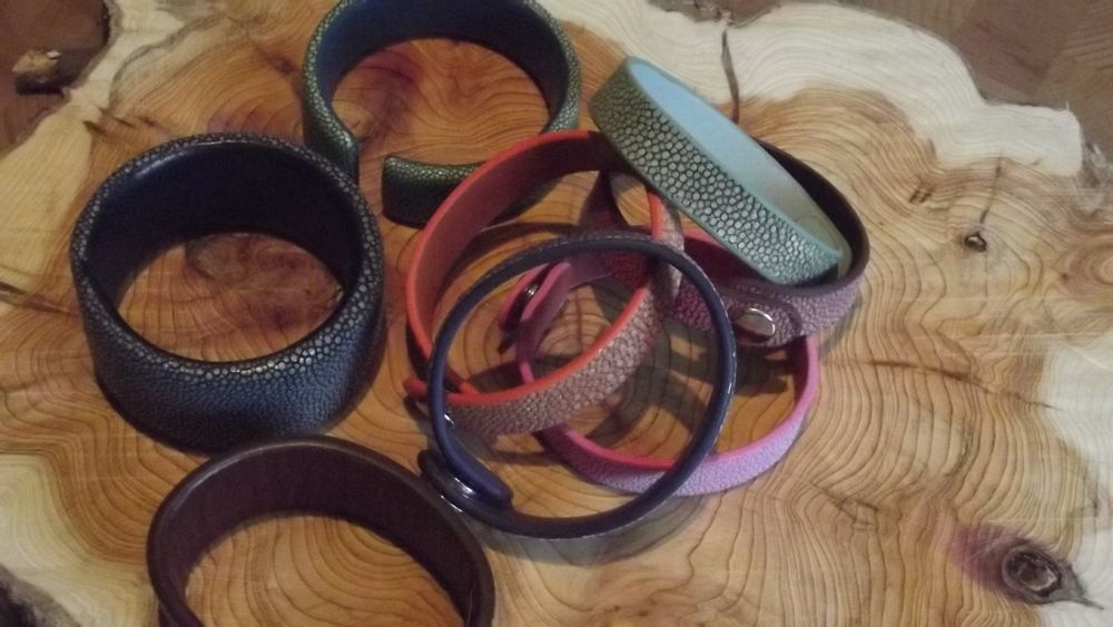 Leather goods - Shagreen accessory - WILD-HERITAGE.COM