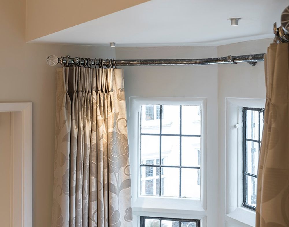 Rideaux et voilages - Classique Antique Nickel Curtain poteau - TILLYS